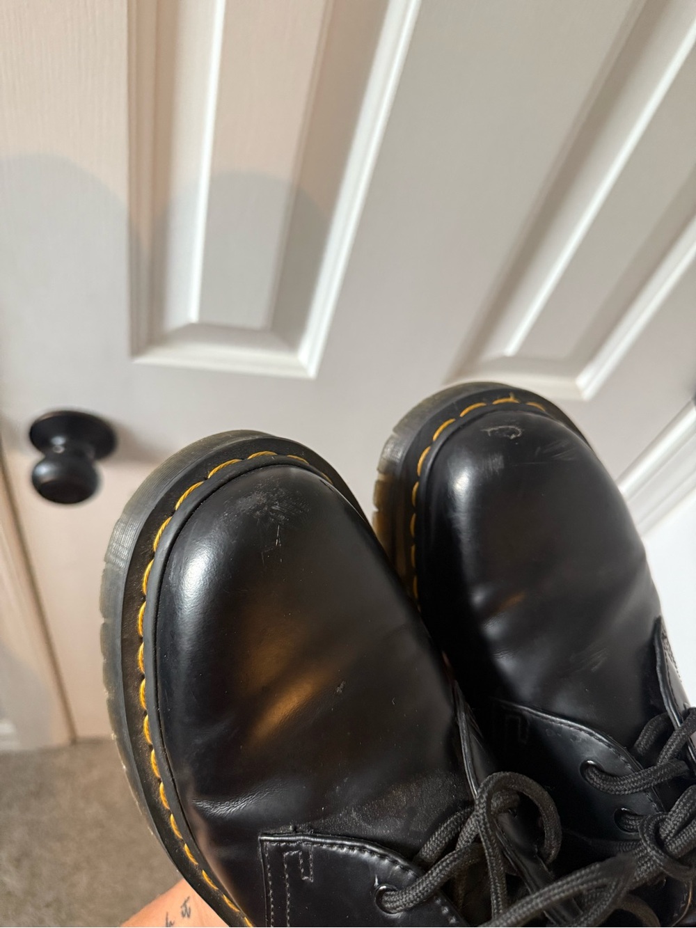 Dr. Martens 1461 Bex Smooth Leather Oxford Shoes in black - Picture 5 of 9